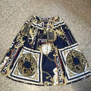 Beautiful Versace inspired pleated skirt